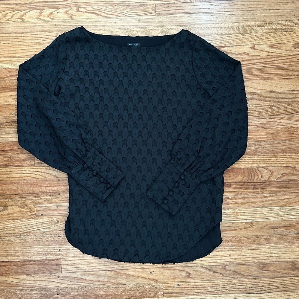 Ann Taylor Long Sleeves Dress Top XS